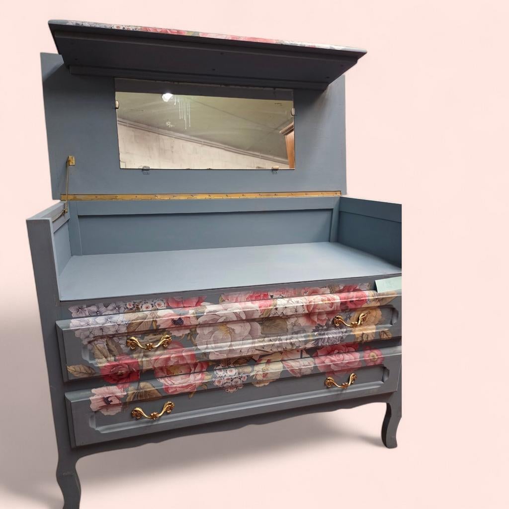 Praktische én stijlvolle kaptafel / ladekast te koop, Enlèvement