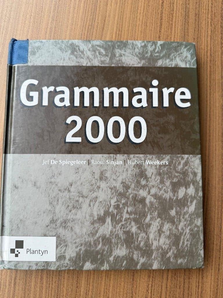 Grammaire 2000, Boeken, Gelezen, Frans, ASO, Verzenden