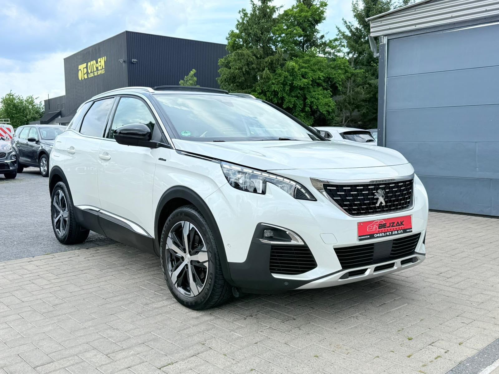 Peugeot 3008 1.2i GT-line 86.000km full optie 1j Garantie, Achat, Euro 6, Entreprise, Automatique
