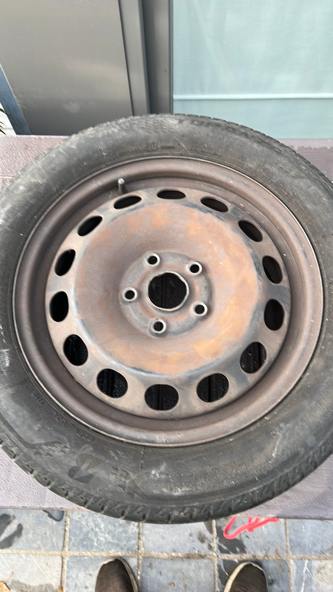 2 Stalen velgen  voor vw caddy, Ophalen, Gebruikt