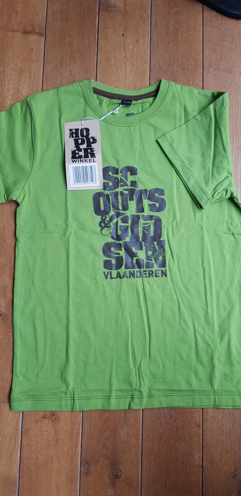 Hopper scouts t- shirt jongen 7/8 jaar (nieuw), Kinderen en Baby's, Ophalen of Verzenden, Jongen