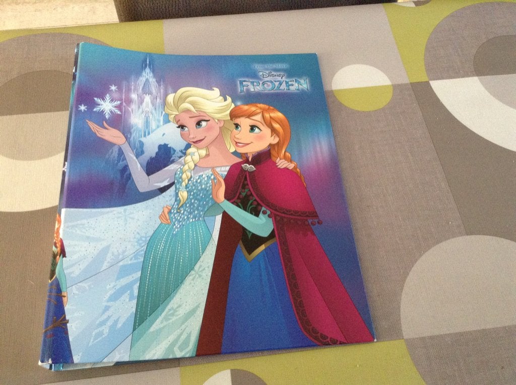 Disney Frozen A4 ringmap, Diversen, Schoolbenodigdheden, Ophalen of Verzenden, Zo goed als nieuw