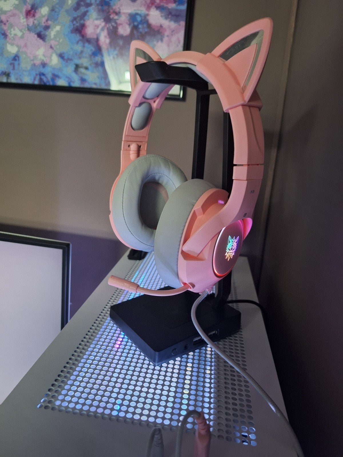 hoofdtelefoon gaming pc, Ophalen, Gaming headset, Zo goed als nieuw, Bedraad
