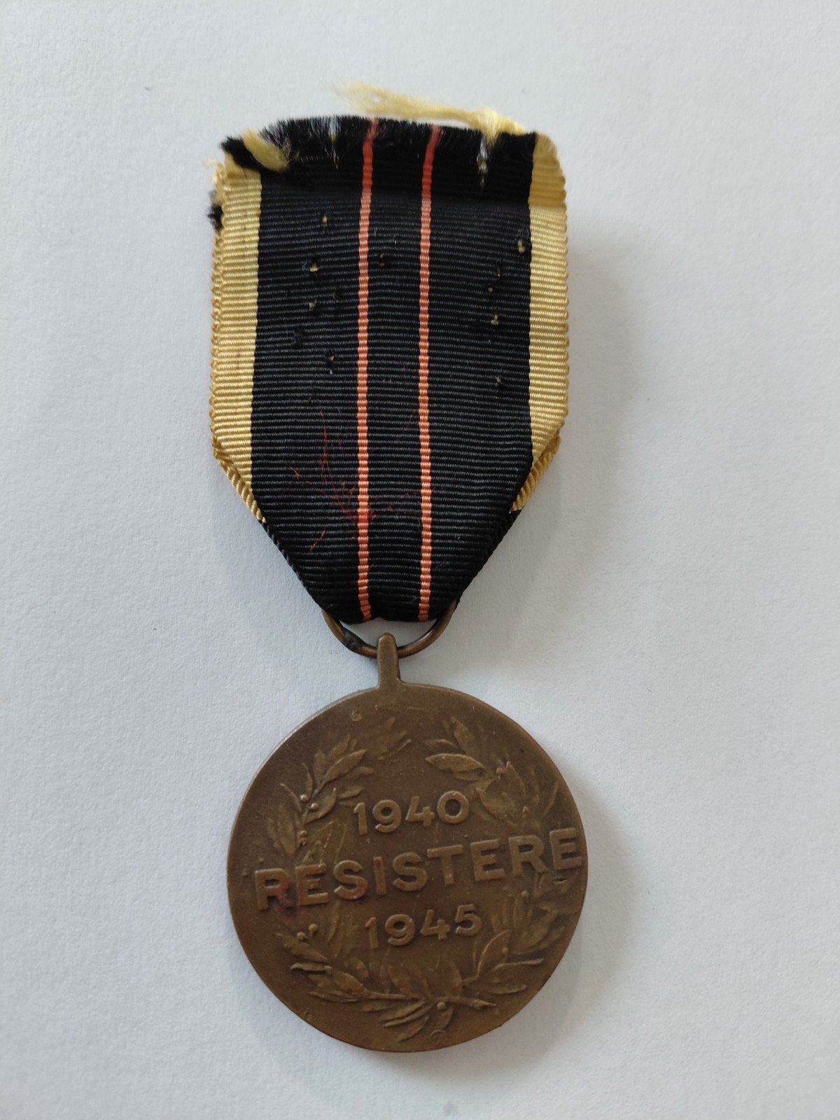 Medaille gewapende weerstand België, Ophalen
