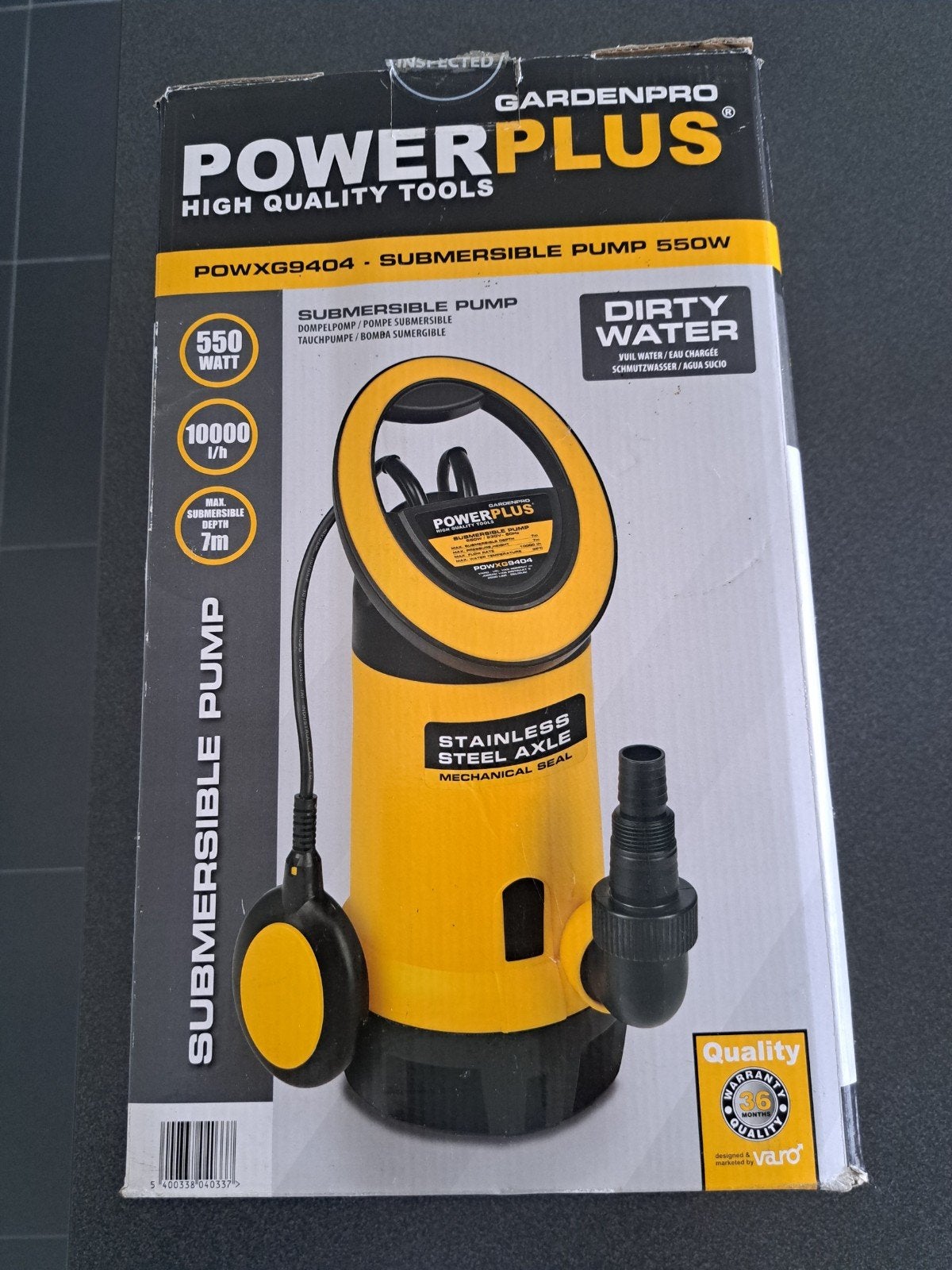 Dompelpomp, Doe-het-zelf en Bouw, Ophalen, Zo goed als nieuw