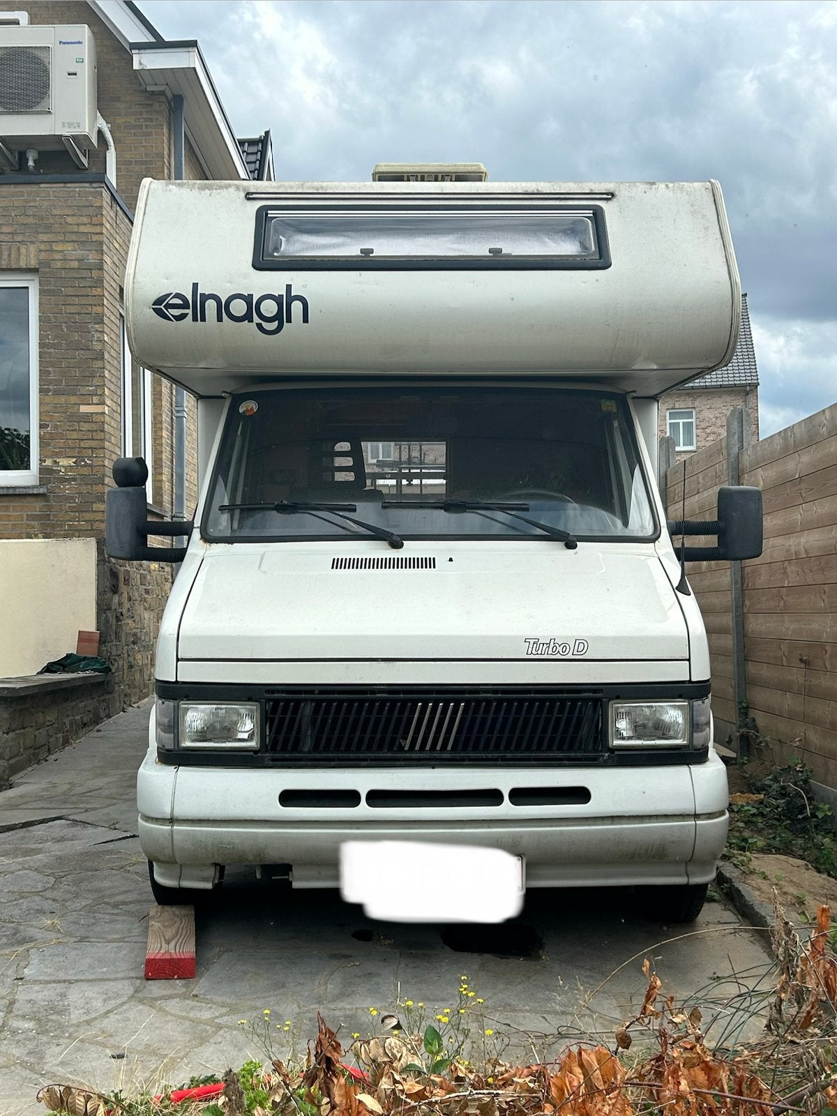 Fiat Elnagh 1992 – Hobbyproject – 107.000 km, Caravanes & Camping, Camping-cars, Autres marques, Siège standard, Fiat, Boîte manuelle