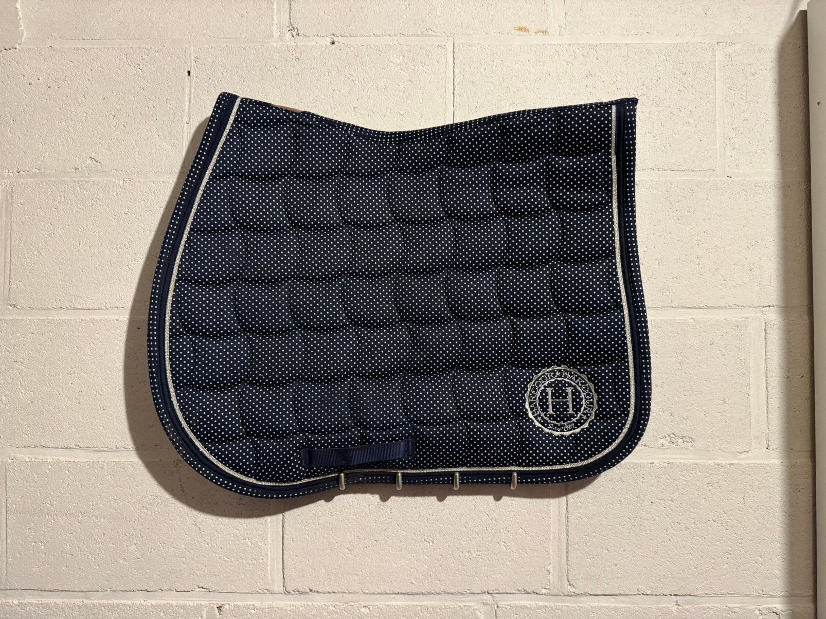 Tapis Harcour, Animaux & Accessoires, Full (L), Bleu, Enlèvement ou Envoi, Tapis de selle