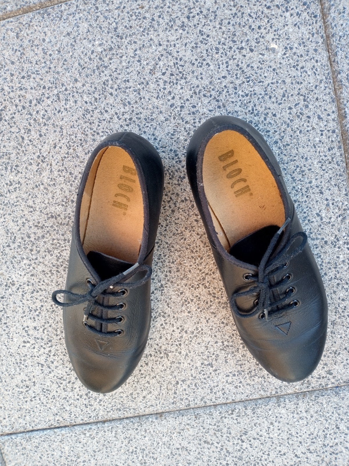 Chaussures Tapdance noires, marque BLOCH, taille 7 = taille, Enlèvement, Chaussures