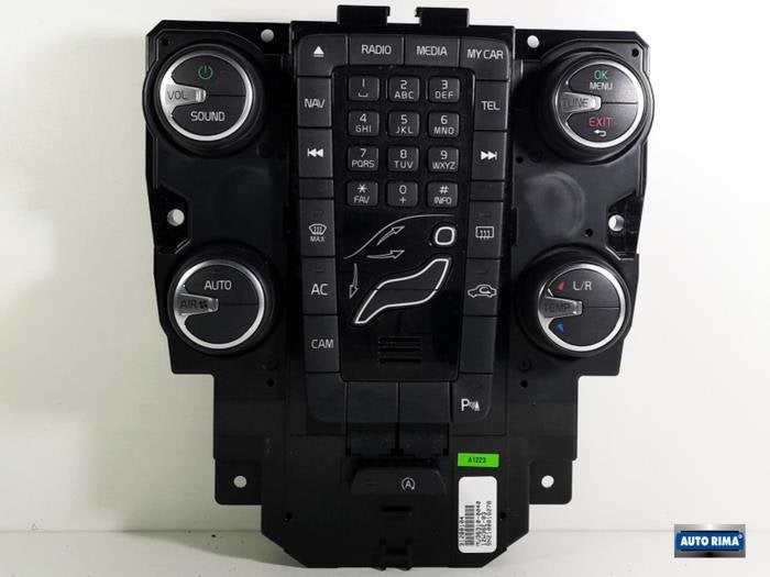 Panneau de commandes chauffage d'un Volvo V40, -, 3 mois de garantie, Utilisé, -
