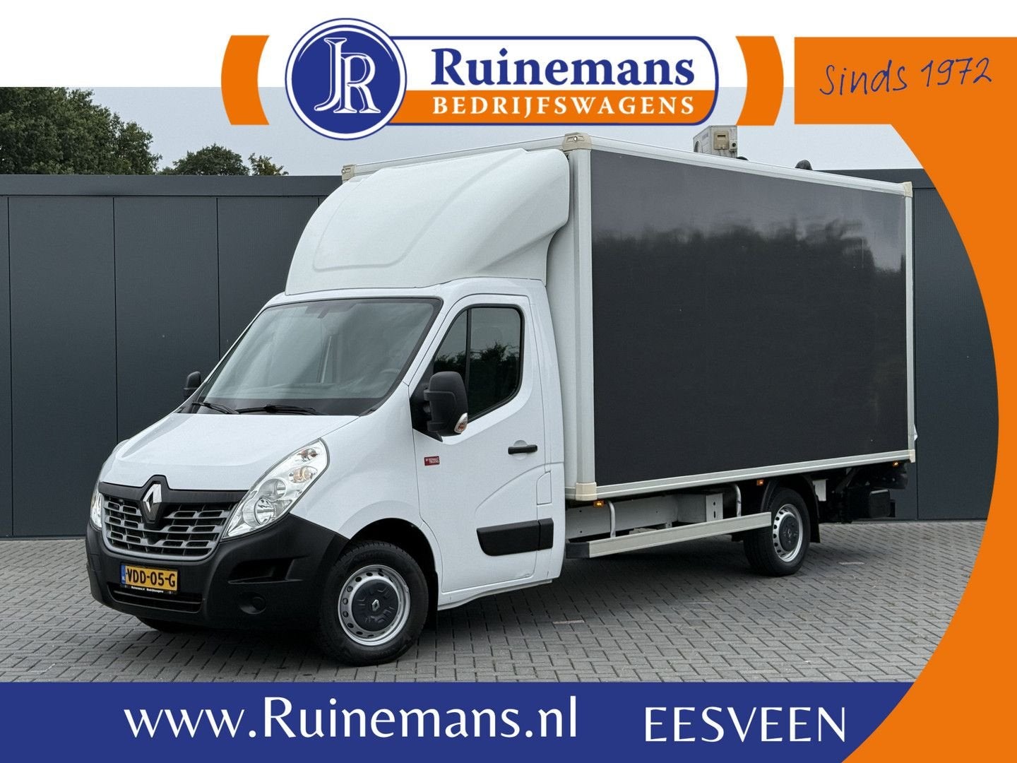 Renault Master T35 2.3 dCi 146 PK / BAKWAGEN / DHOLLANDIA LA, Auto's, Bestelwagens en Lichte vracht, Parkeersensor, Renault, Wit