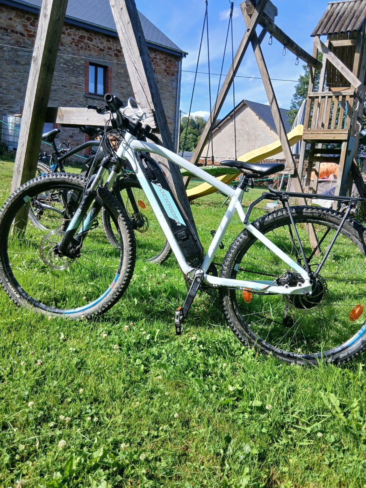 Vtt électrique rockrider, Enlèvement