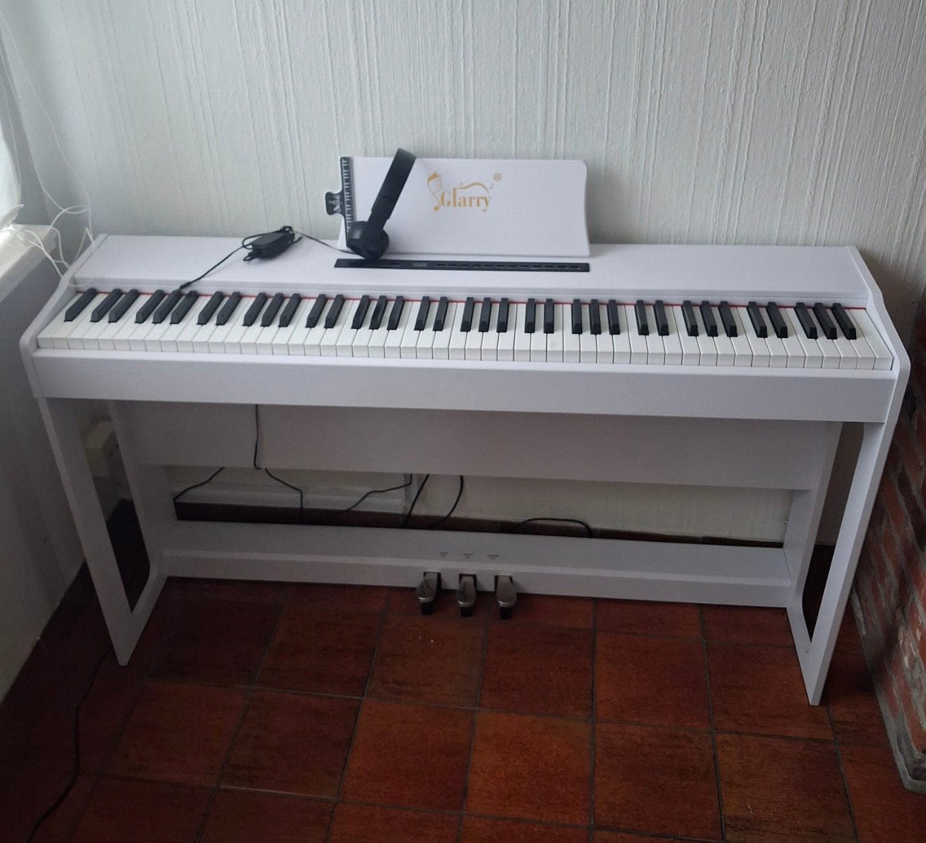 Piano, Ophalen, Zo goed als nieuw, Wit, Piano