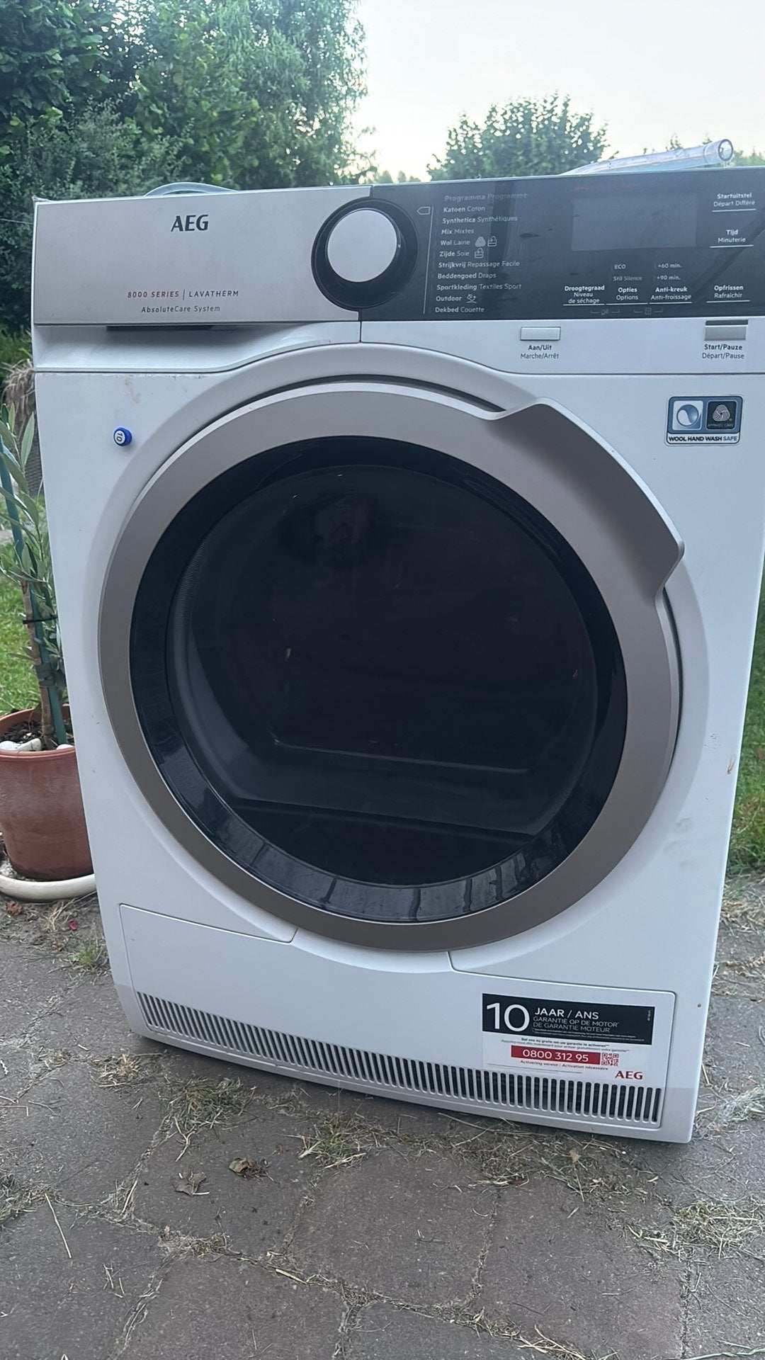 Aeg droogkast voor onderdelen 8000 serie, Elektronische apparatuur, Ophalen, Zo goed als nieuw
