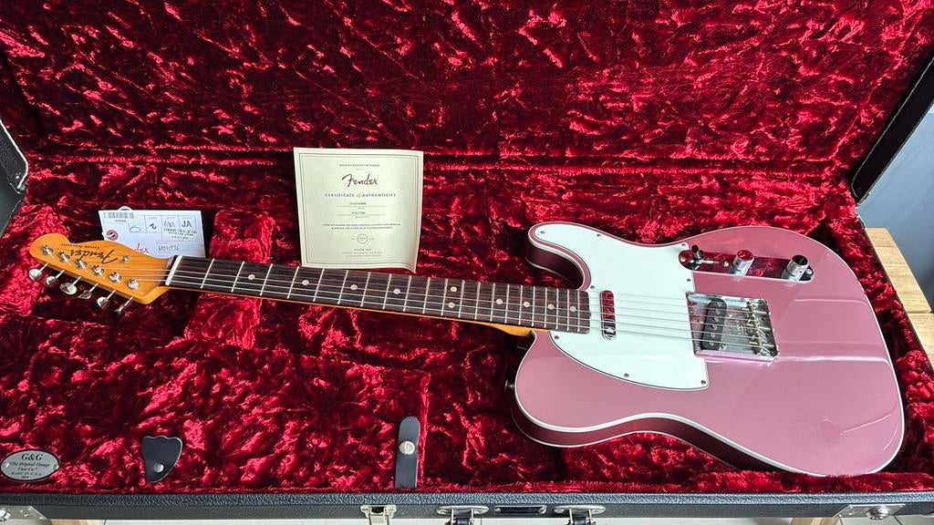 Fender AM Orig 60s tele rw bmm (sept 2019), Enlèvement, Comme neuf, Fender