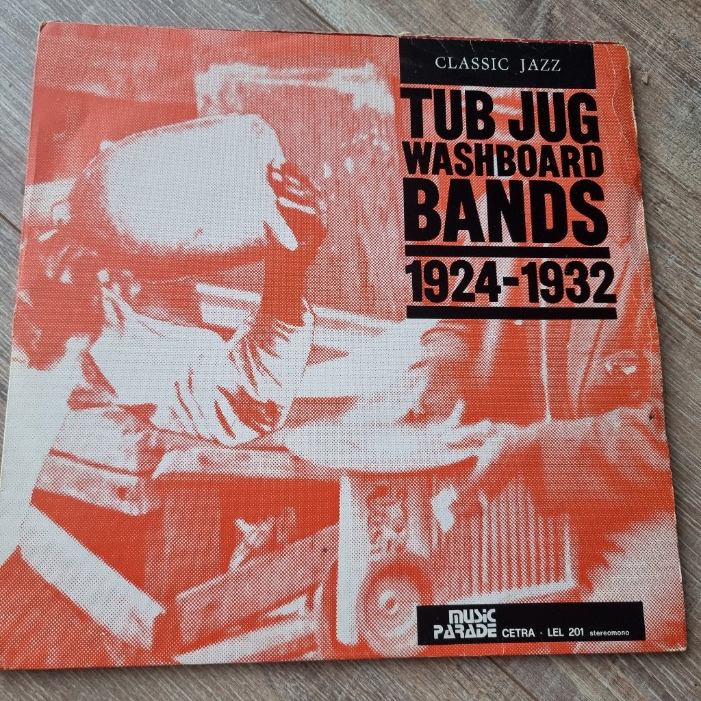 LP Various – Tub Jug Washboard Bands 1924-1932, CD & DVD, Enlèvement ou Envoi, Utilisé, Jazz et Blues, LP
