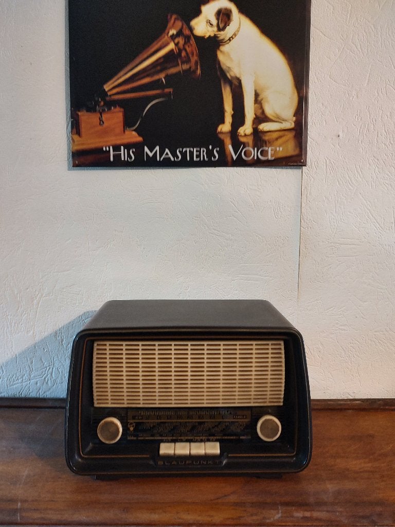 Vintage radio, antieke radio blaupunkt, Antiquités & Art, Enlèvement