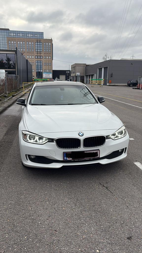 Bmw 320d automaat , open dak leder, Auto's, Automaat, Euro 5, 1995 cc, Zwart