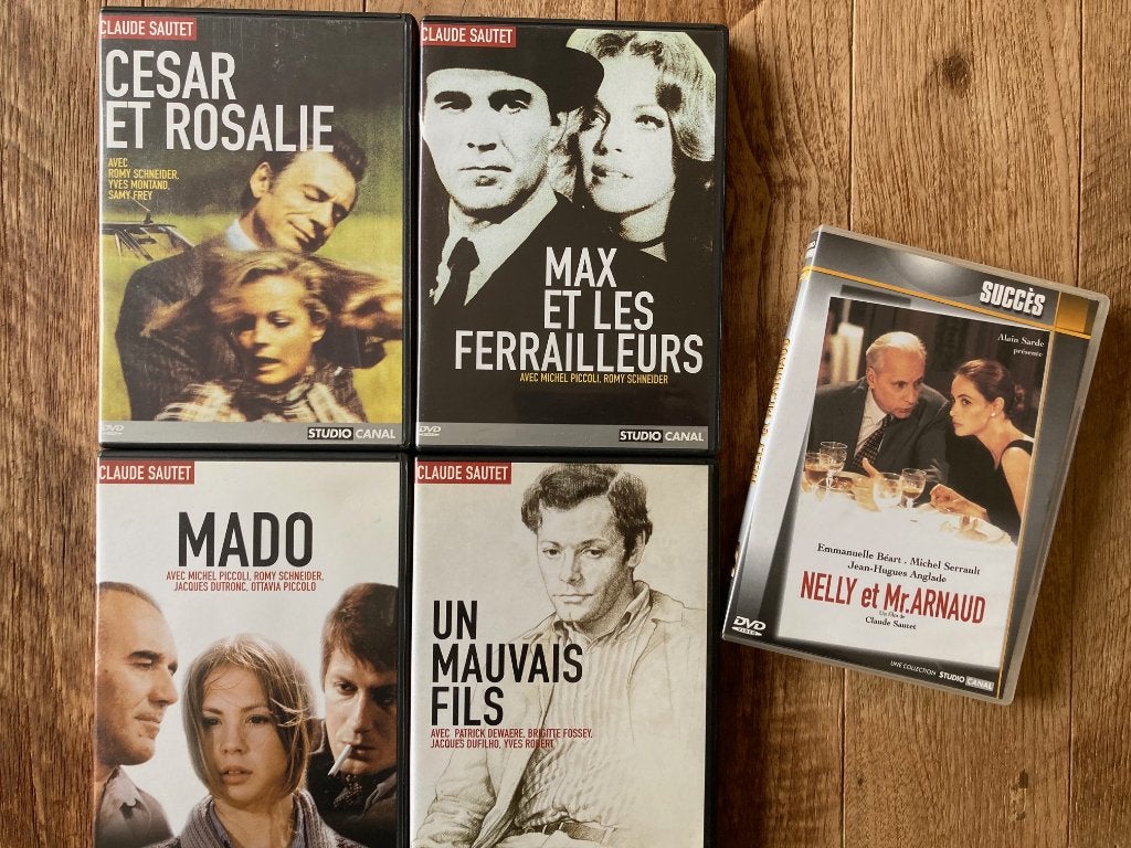 Lot Claude Sautet, Enlèvement ou Envoi, Utilisé, Français