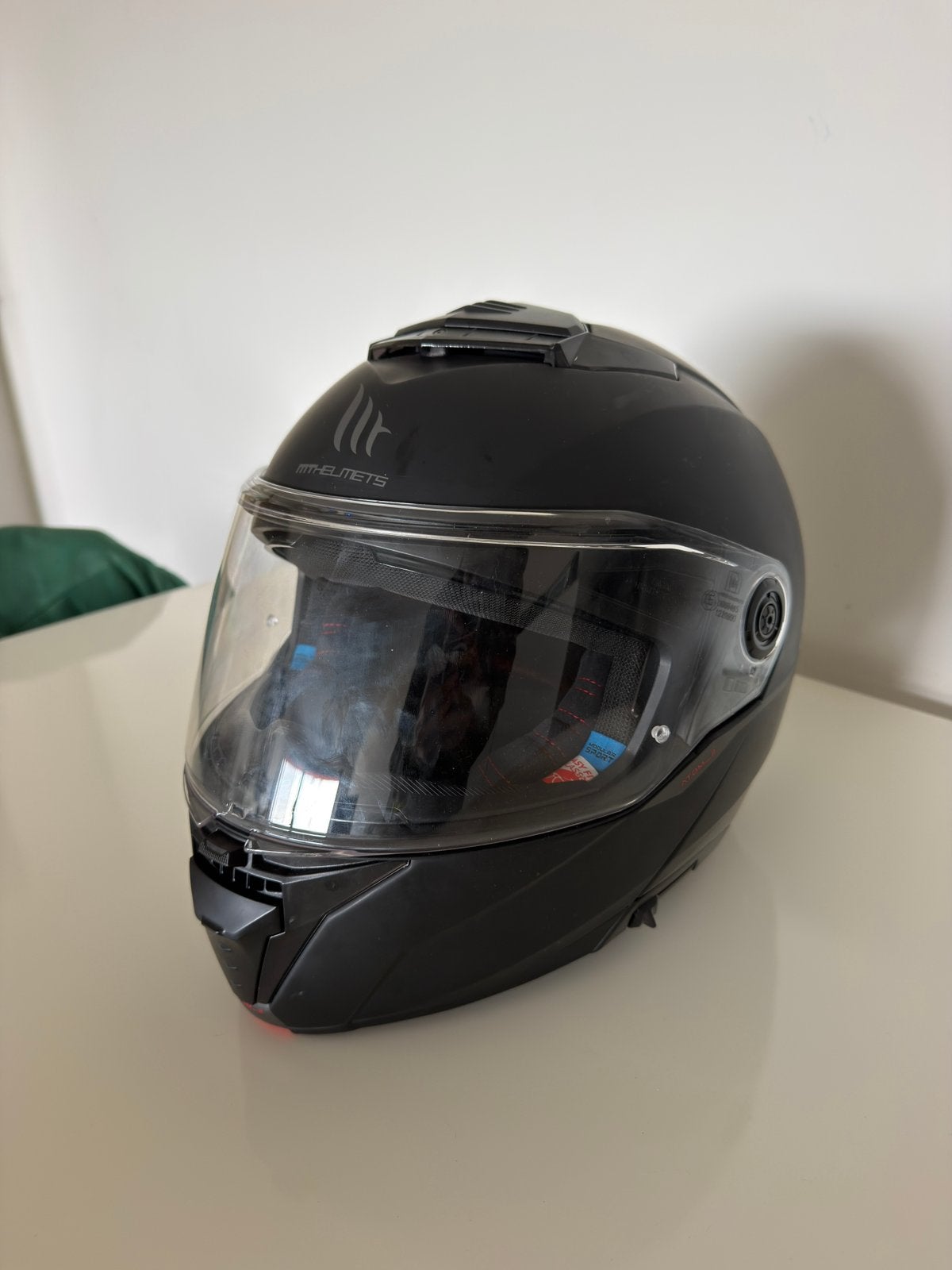 Mt helmet atom 2, Motoren, M, Heren, Integraalhelm, Ophalen