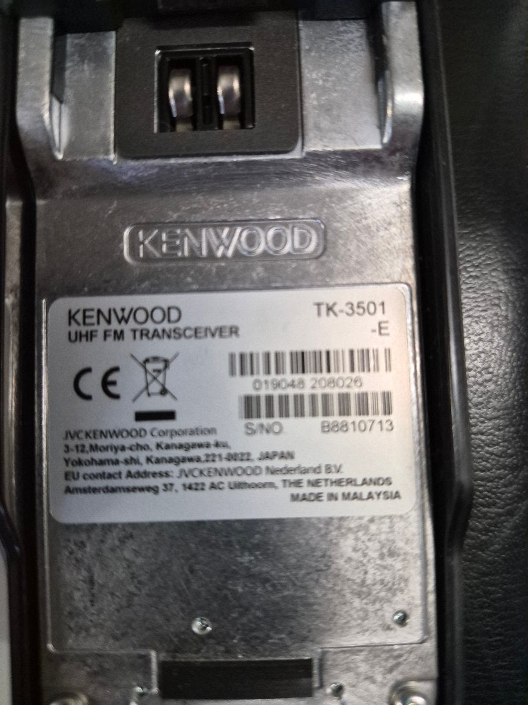 Kenwood PMR Walkie Talkie, Telecommunicatie, Ophalen, Zo goed als nieuw, 2 to 5 km, Portofoon of Walkie-talkie