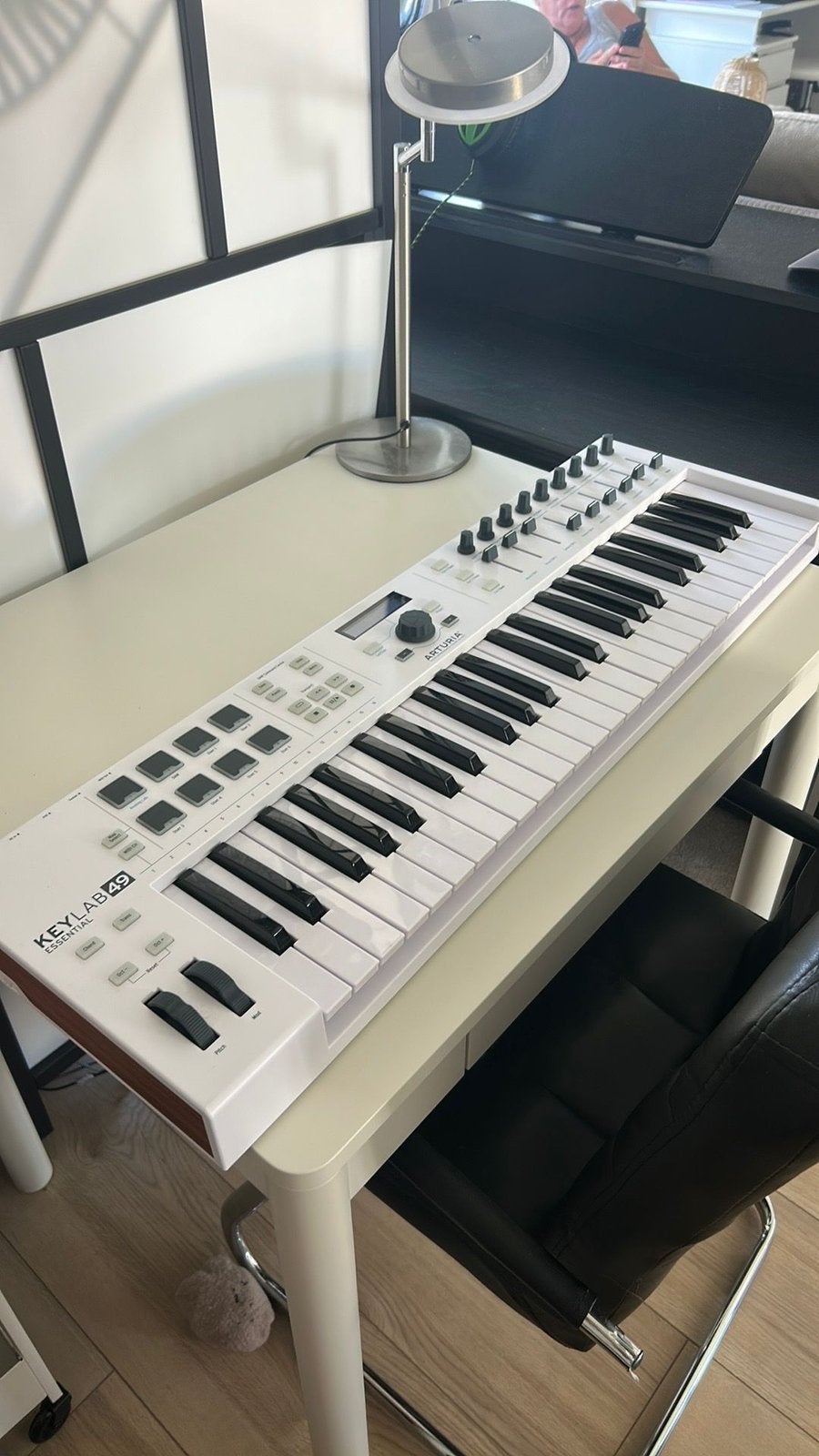 Te koop arturia keylab essential keybord, Muziek en Instrumenten, Keyboards, Ophalen, Zo goed als nieuw, 49 toetsen, Midi-aansluiting