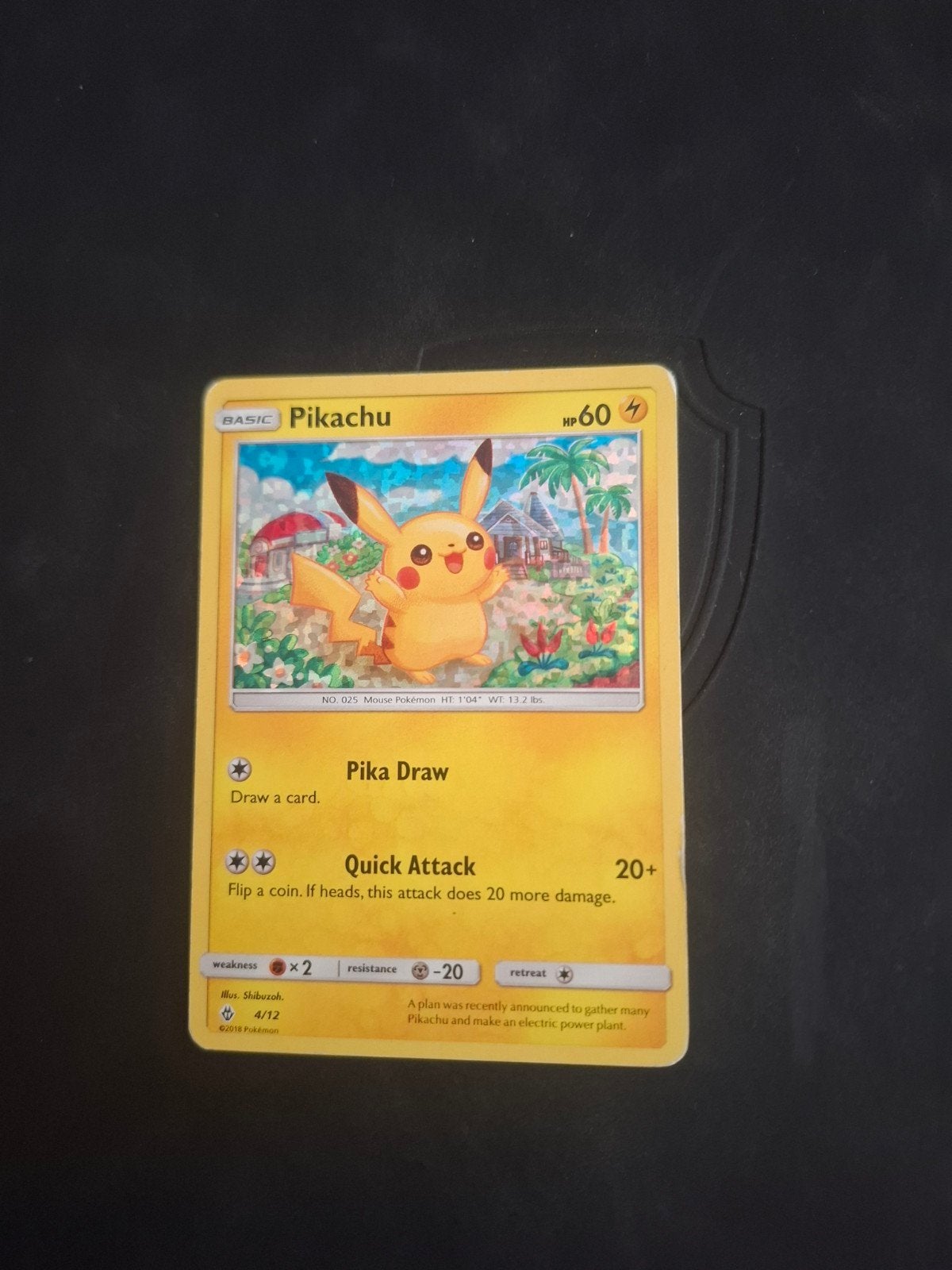 Pikachu Pokémon kaart 4/12 -, Hobby en Vrije tijd, Verzamelkaartspellen | Pokémon, Ophalen of Verzenden