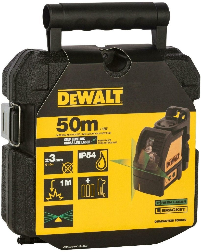 DeWALT DW088CG-XJ groene kruislijnlaser, Ophalen, Nieuw, Overige meters