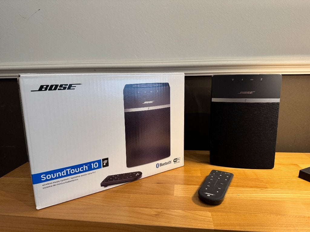 Bose SoundTouch 10 Système Audio sans Fil Noir, Moins de 60 watts, Comme neuf, Enlèvement, Autres types