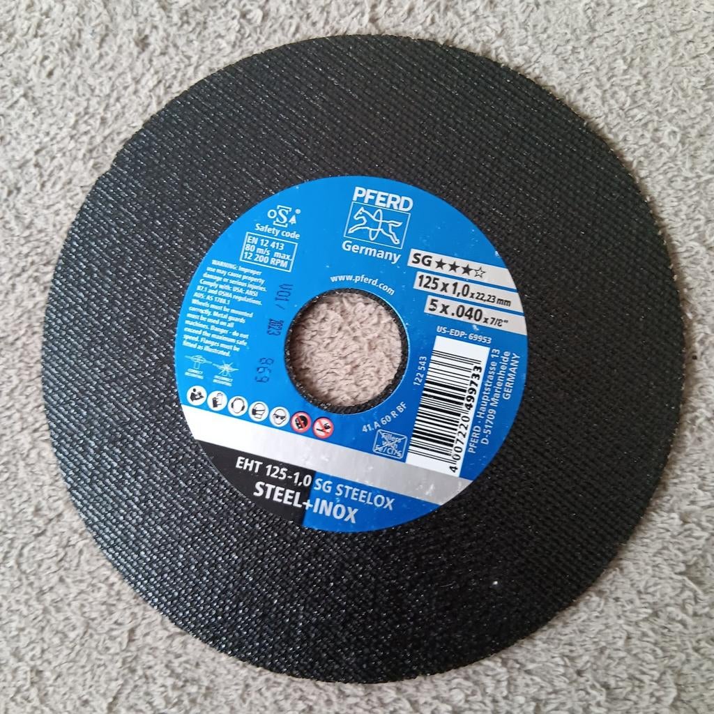Disque à tronçonner, Enlèvement, Neuf