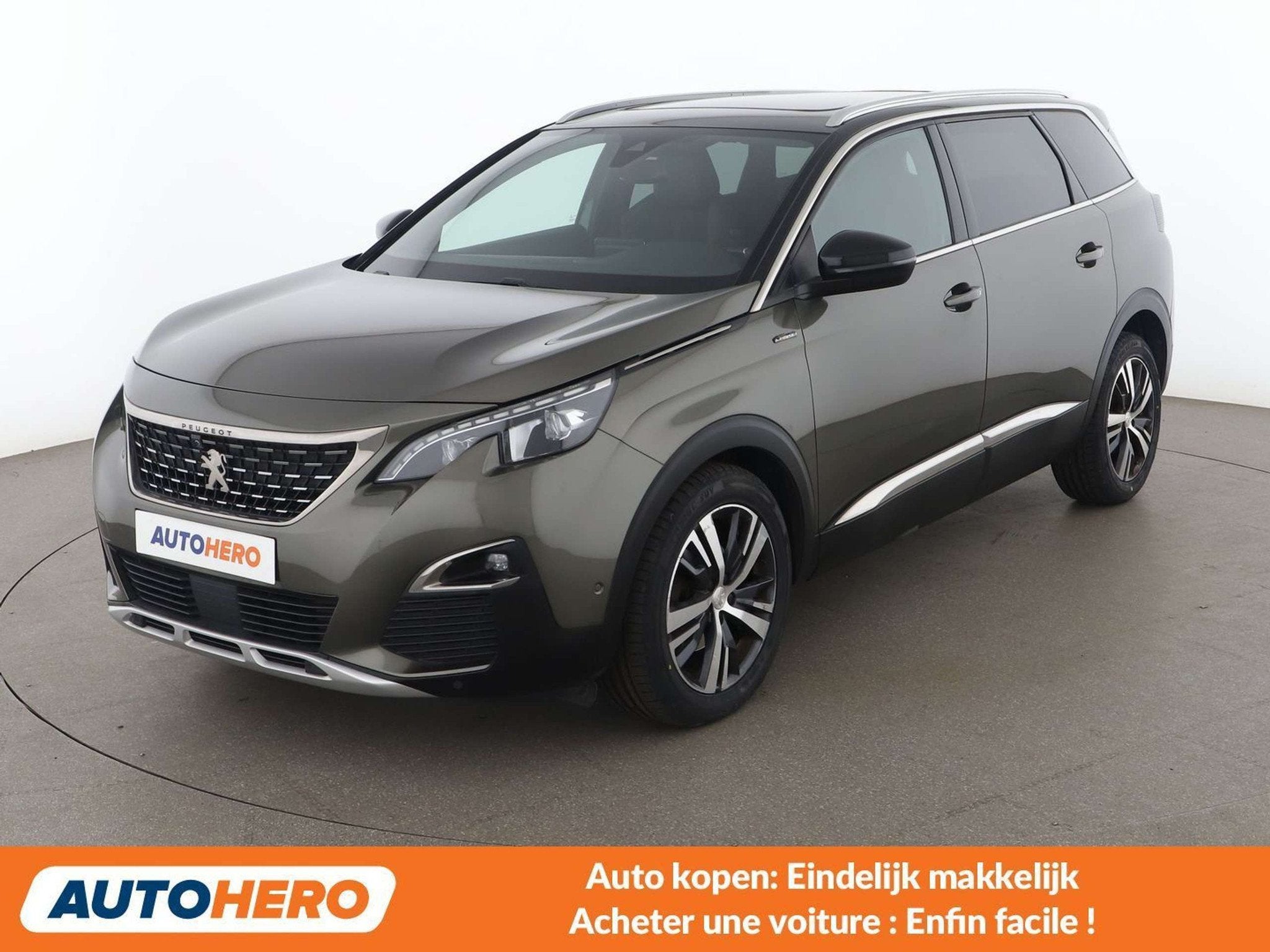 Peugeot 5008 2.0 Blue-HDi Allure (automatique), Argent ou Gris, Achat, Noir, 5 portes