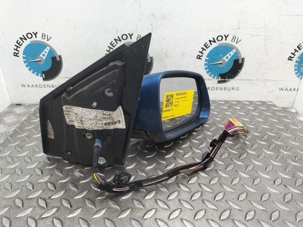 VOLKSWAGEN POLO 9N3 1.4-16V Optive  SPIEGEL R 6Q1857508AE 20, Ophalen of Verzenden, Gebruikt, ARN erkend