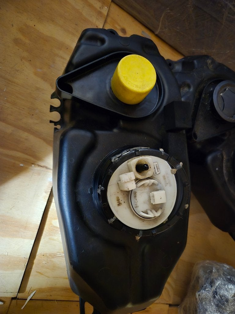 yzf r125 benzine tank, Ophalen of Verzenden, Gebruikt