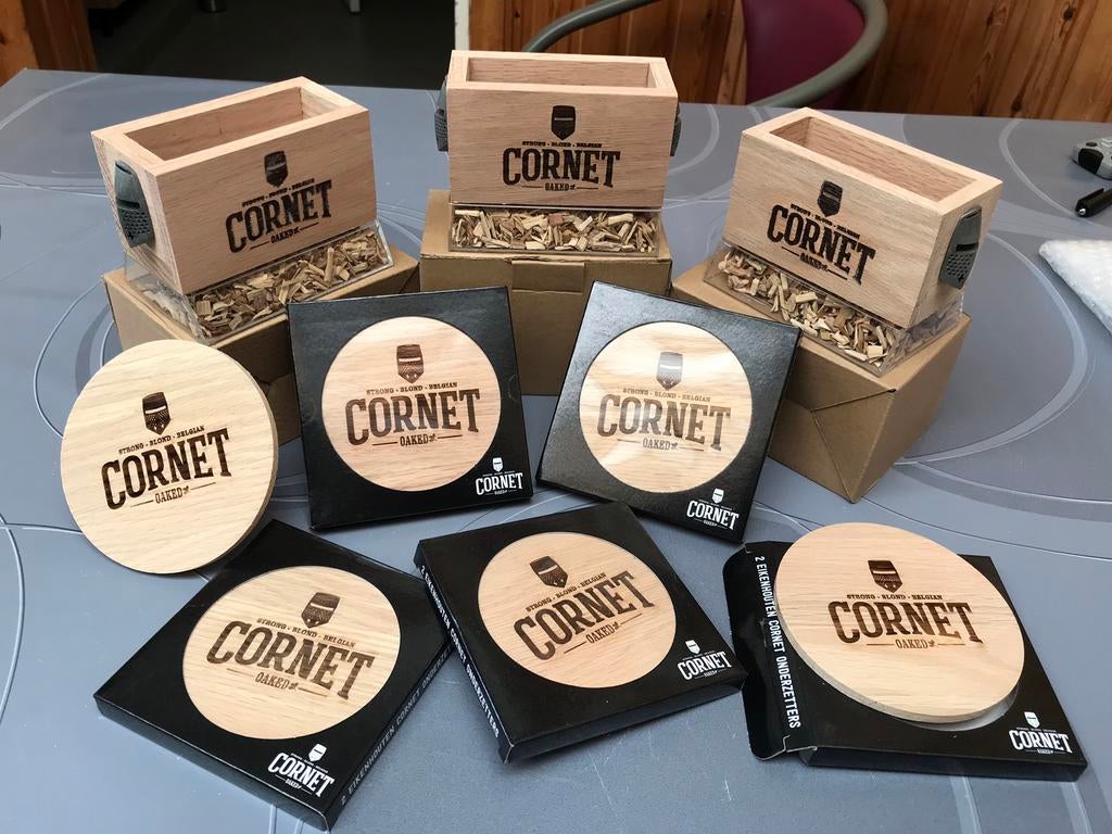 Cornet oaked bierpakket, alles voor 15€, Verzamelen, Ophalen of Verzenden, Nieuw, Overige typen