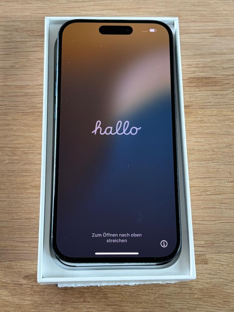 Iphone 15pro blauw, Télécoms, Téléphonie mobile | Apple iPhone, 128 GB, Enlèvement, Utilisé, Sans abonnement