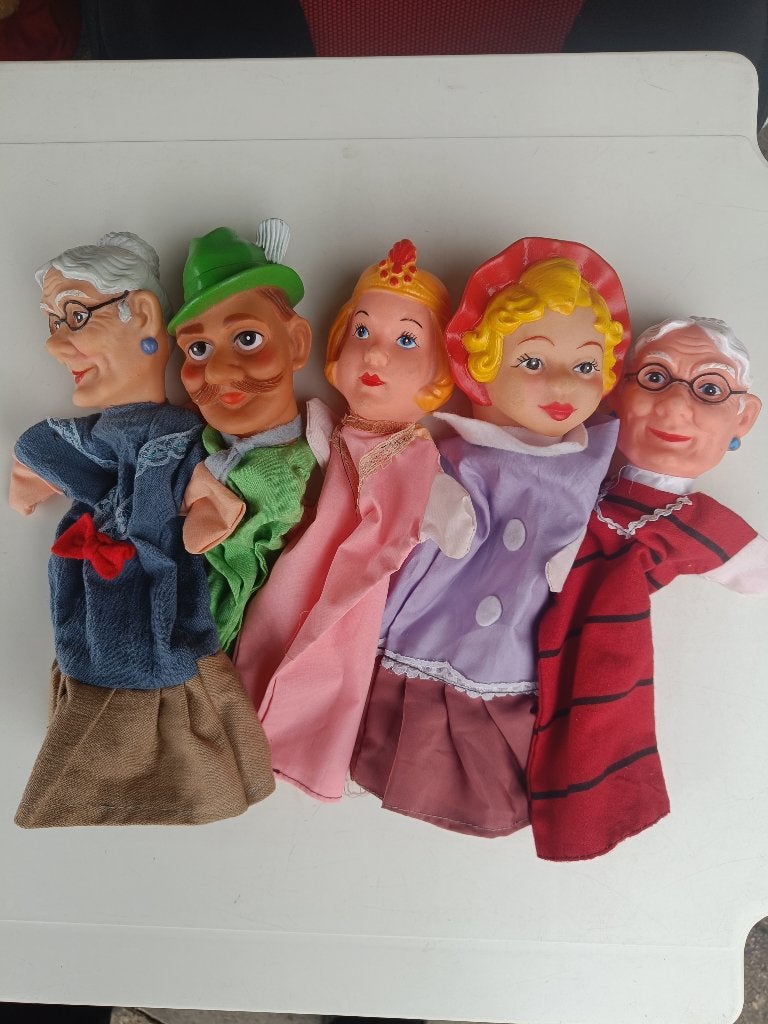 Handpoppen, Ophalen of Verzenden, Zo goed als nieuw, Overige typen