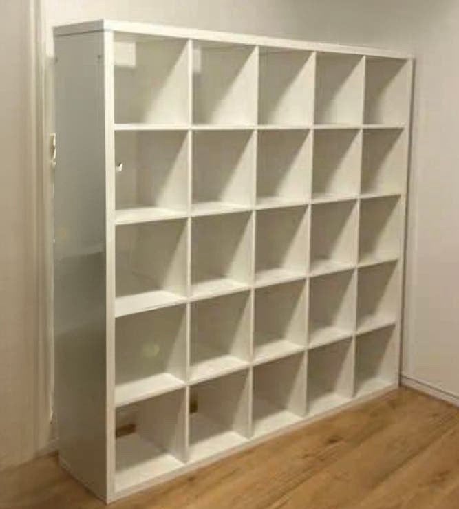 Kast IKEA KALLAX (182x182 cm), 25 à 50 cm, Avec tablette(s), IKEA, Kallax, Moderne, Séparateur, 150 à 200 cm