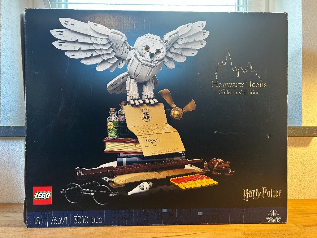Lego Harry Potter 76391 - Hogwarts Icons - Collectors' Edit., Lego, Harry Potter, Ophalen of Verzenden, Zo goed als nieuw