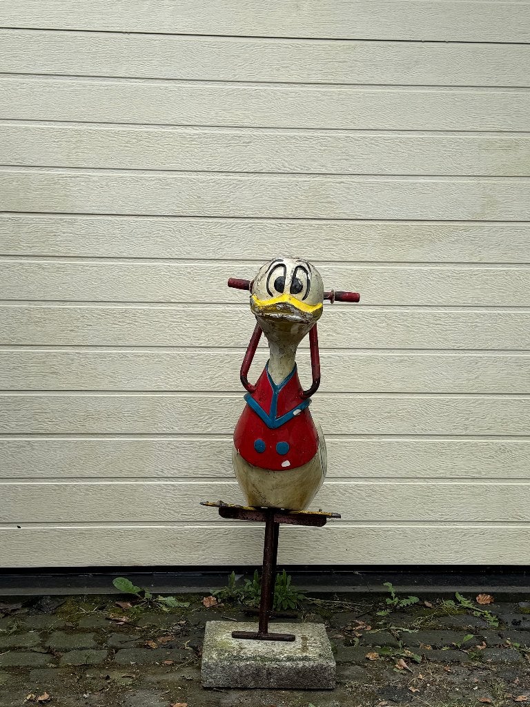 vintage kermismolen eend, Ophalen, Gebruikt