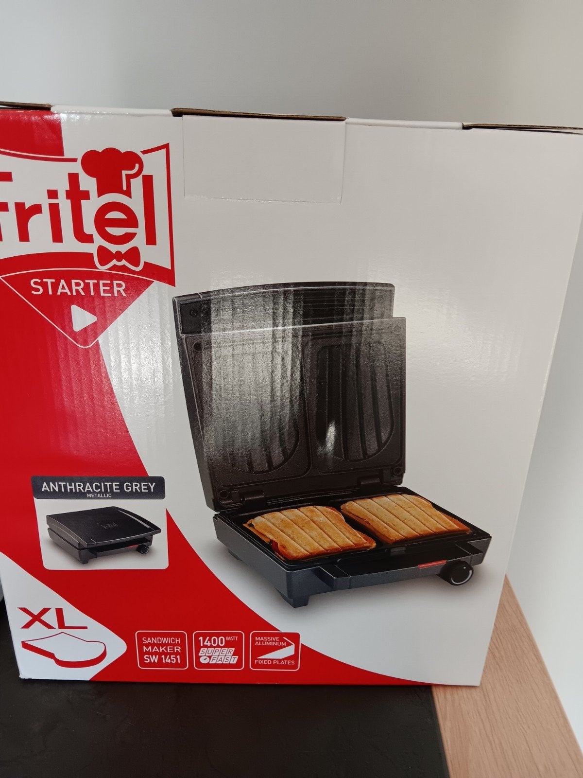 Te koop Fritel croque monsieur sw 1451 nieuw, Ophalen