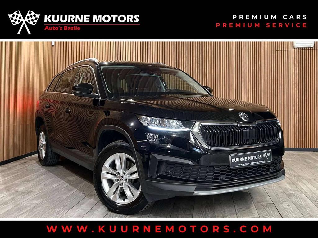 Skoda Kodiaq 1.5 TSI DSG 7pl. Alu17"/Led/Leder/VerwZet/Cam/G, Autos, Cuir, Achat, Entreprise, 7 places