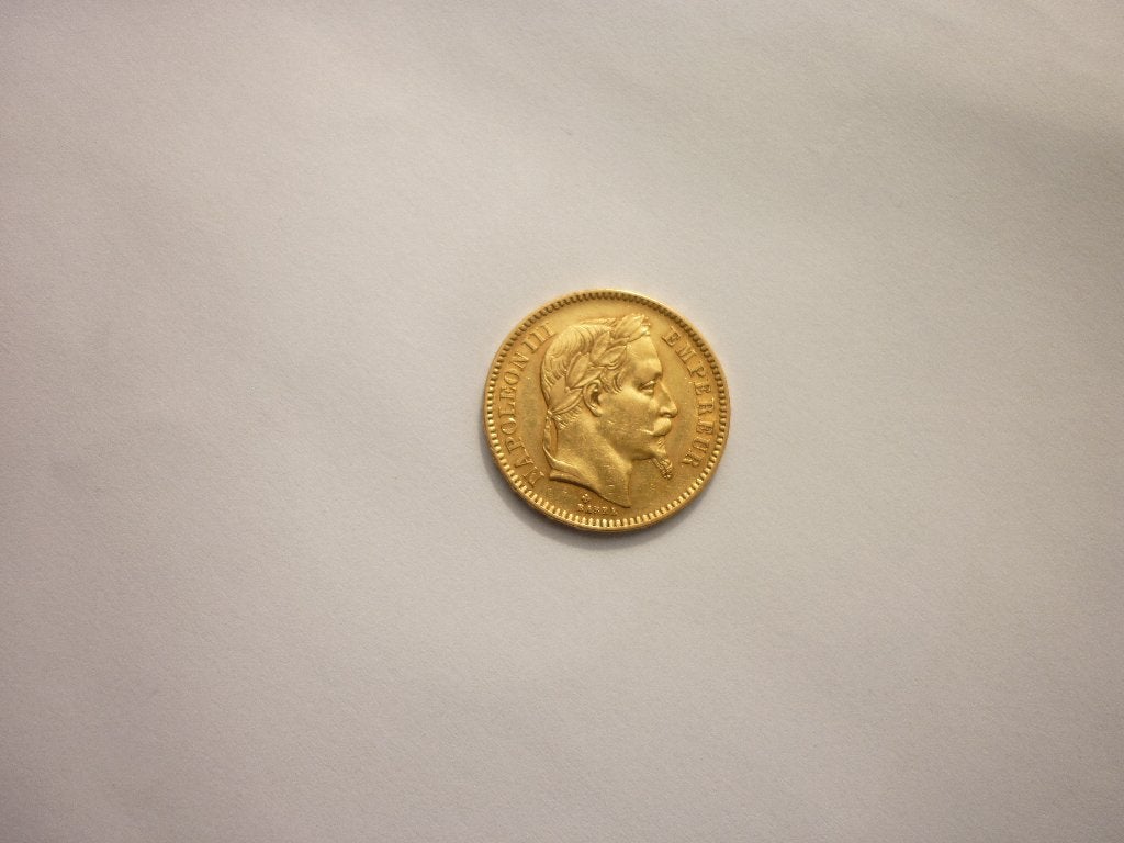 goud 20 fr Napoleon III, Postzegels en Munten, Verzenden, Frankrijk, Losse munt, Goud