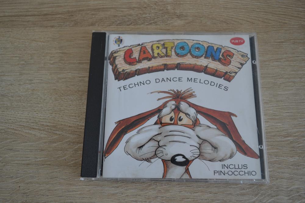 Cd Cartoons techno dance melodies, CD & DVD, CD | Dance & House, Enlèvement, Comme neuf, Dance populaire