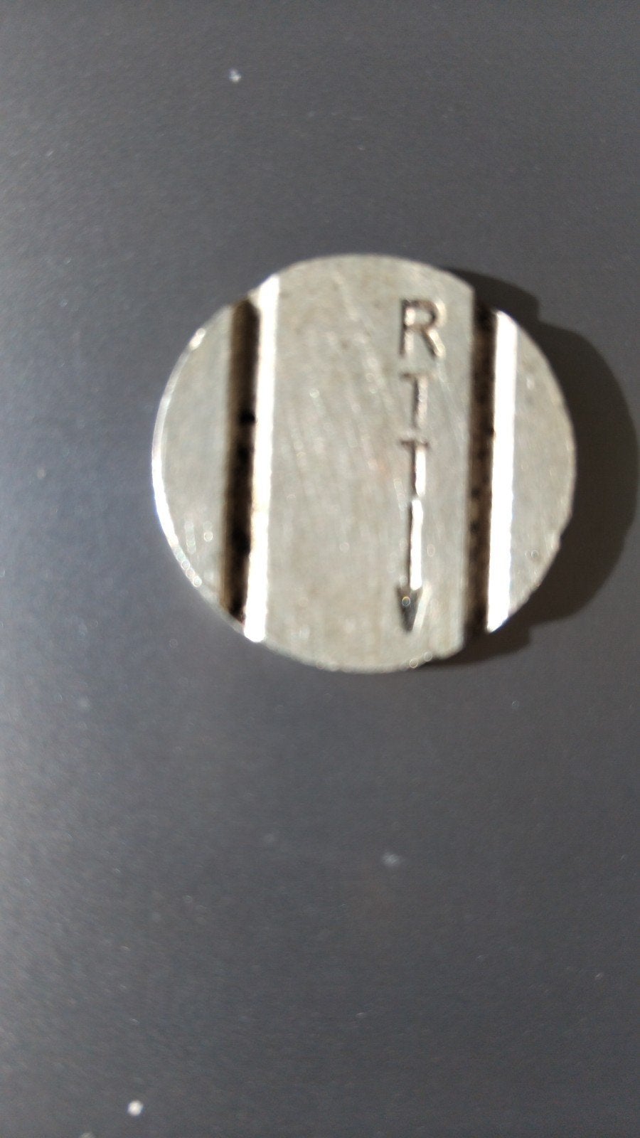 Ancien jeton de téléphone R T T, Collections, Enlèvement ou Envoi
