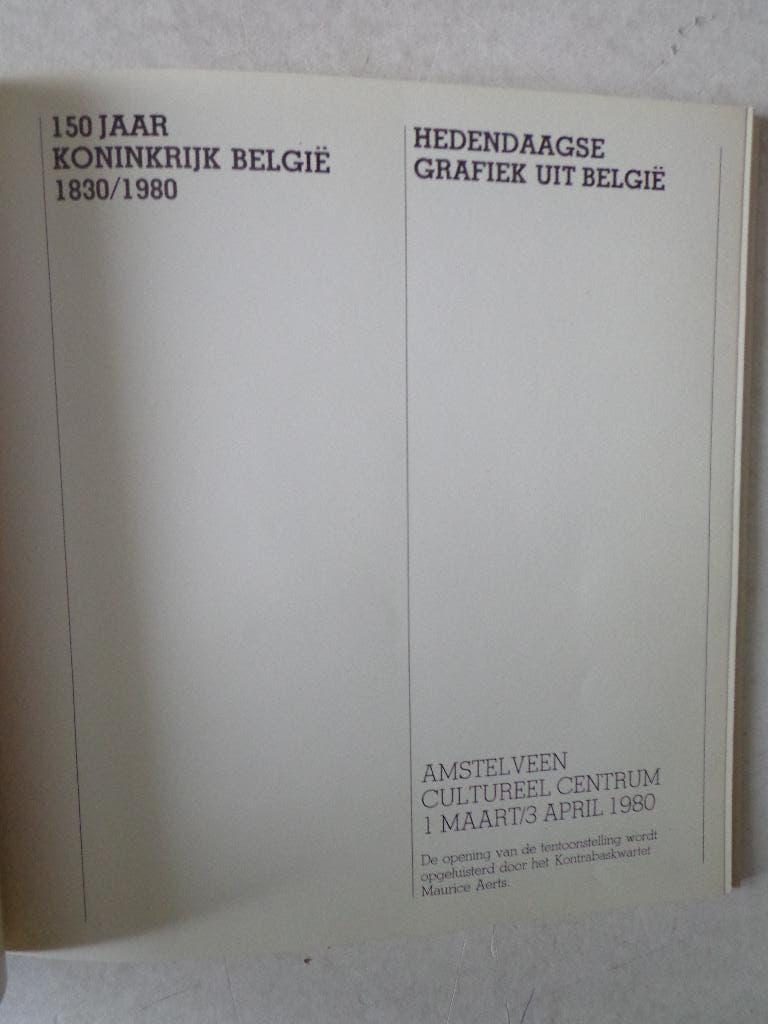 catalogus "Hedendaagse grafiek uit België" uit 1980, Boeken, Kunst en Cultuur | Beeldend, Gelezen, Grafische vormgeving, Ophalen of Verzenden
