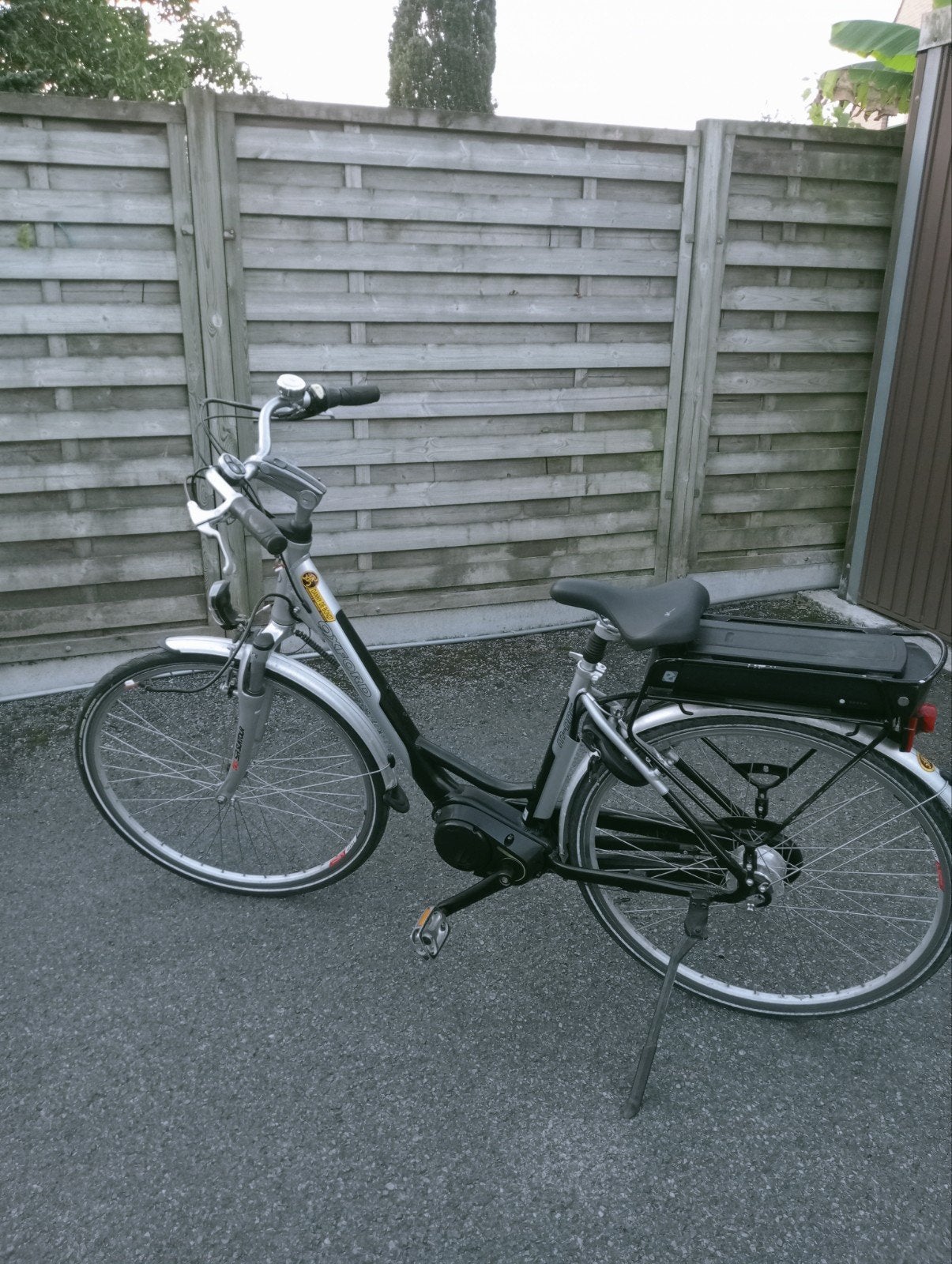 electrische fiets Oxford, Ophalen