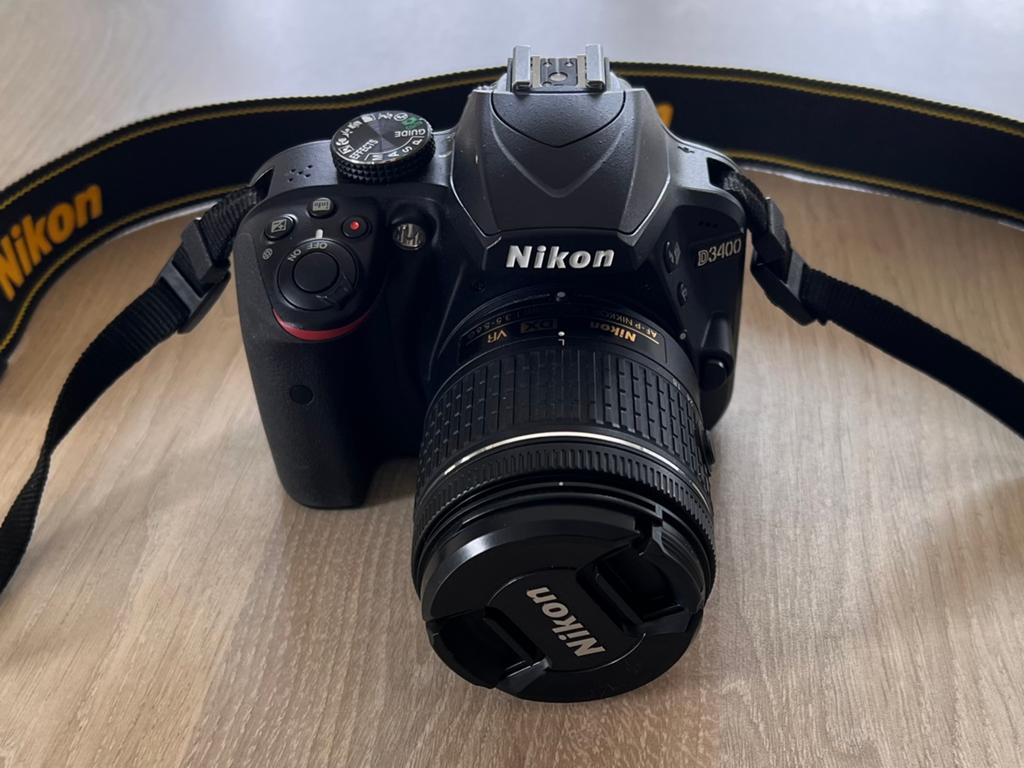 Nikon D3400 spiegelreflexcamera, TV, Hi-fi & Vidéo, Appareils photo numériques, Enlèvement, Comme neuf, Nikon