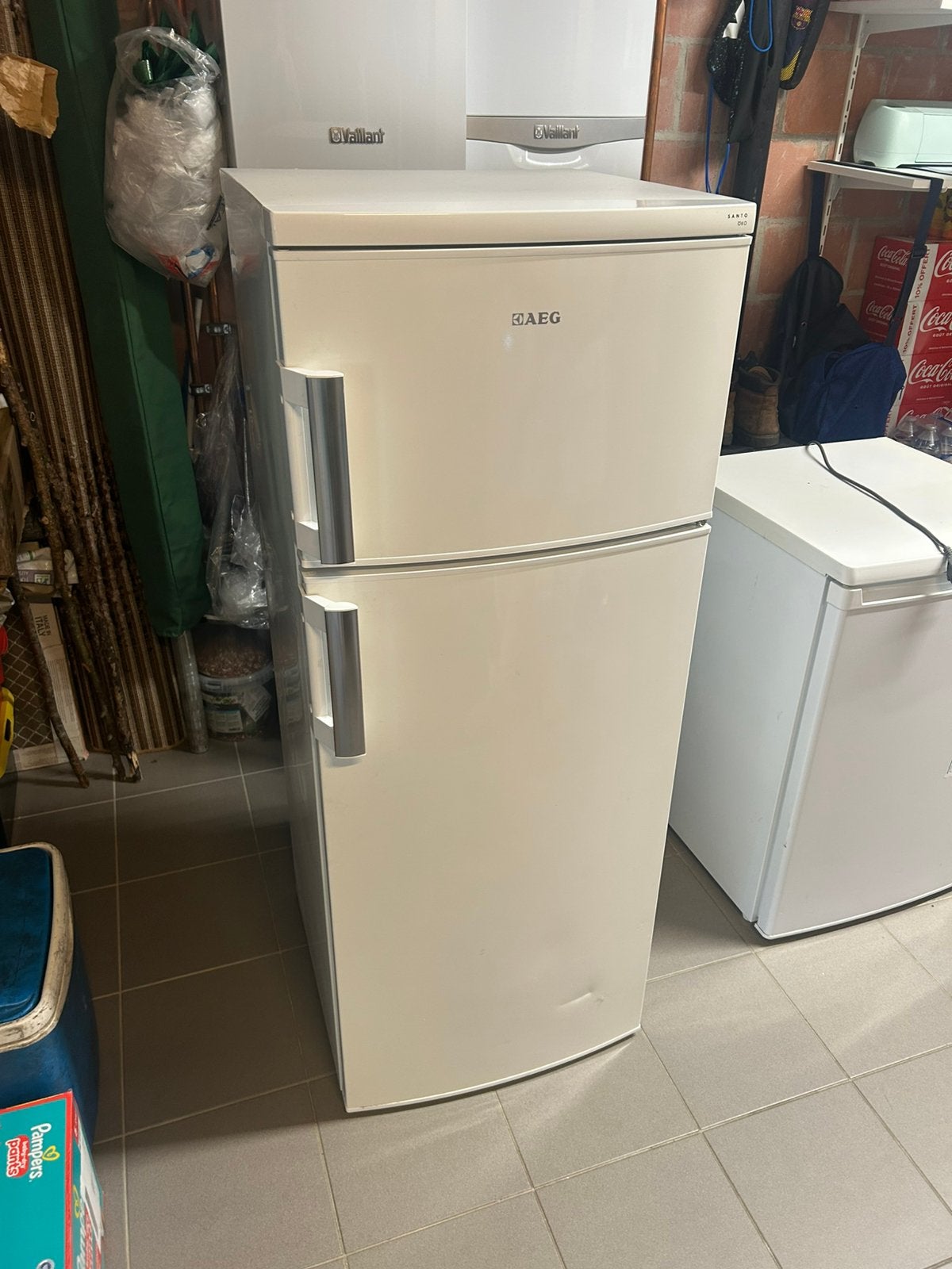 Koelkast van AEG te koop, Classe énergétique A ou plus économe, 120 à 140 cm, Avec compartiment congélateur, Enlèvement