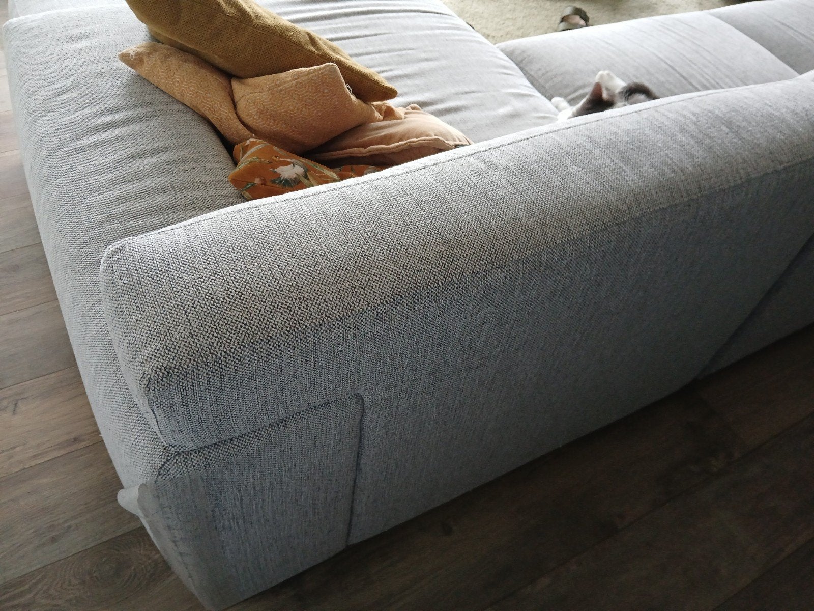 Zetel, Huis en Inrichting, Ophalen, 250 tot 300 cm, Gebruikt, 100 tot 125 cm