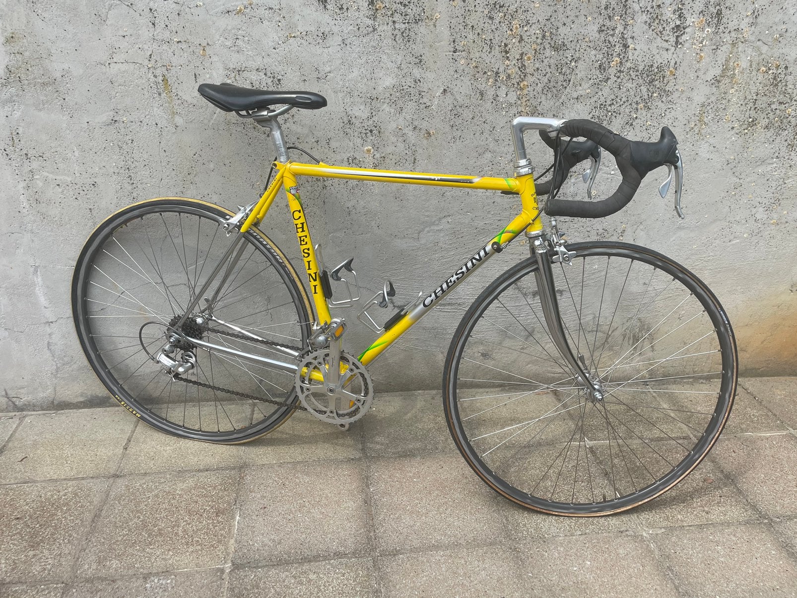 Retro koersfiets Chesini, Gebruikt, Staal, 49 tot 53 cm, Ophalen