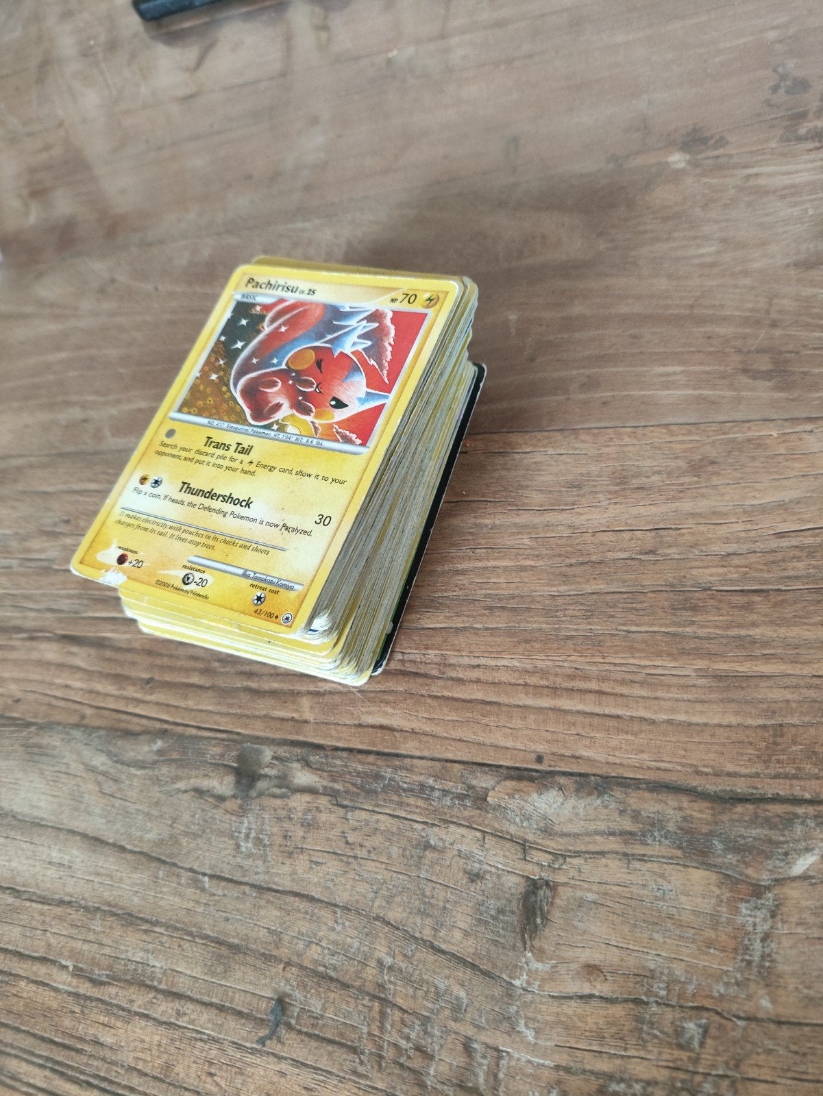 Pokemon kaarten, Enlèvement ou Envoi, Utilisé, Plusieurs cartes